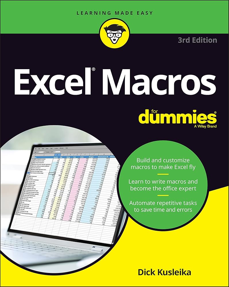 Excel Macros For Dummies (For Dummies (Computer/Tech)) cover image