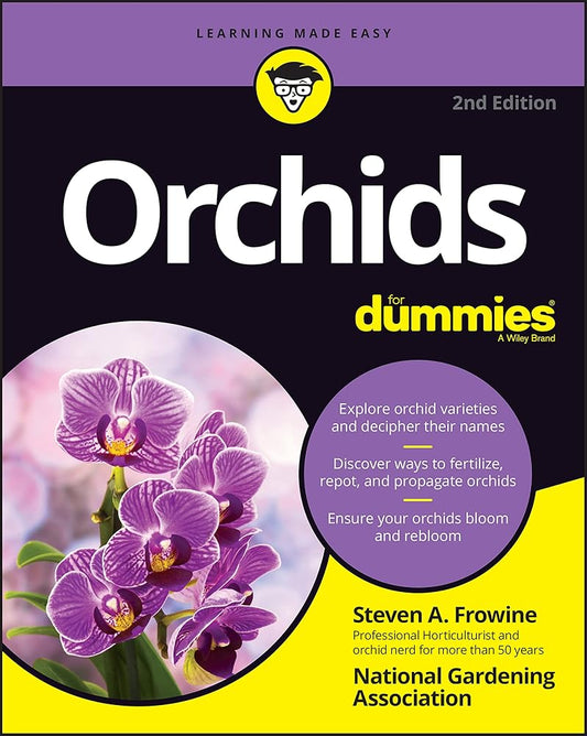 Orchids For Dummies cover image