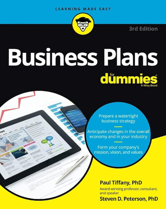 Business Plans For Dummies cover image