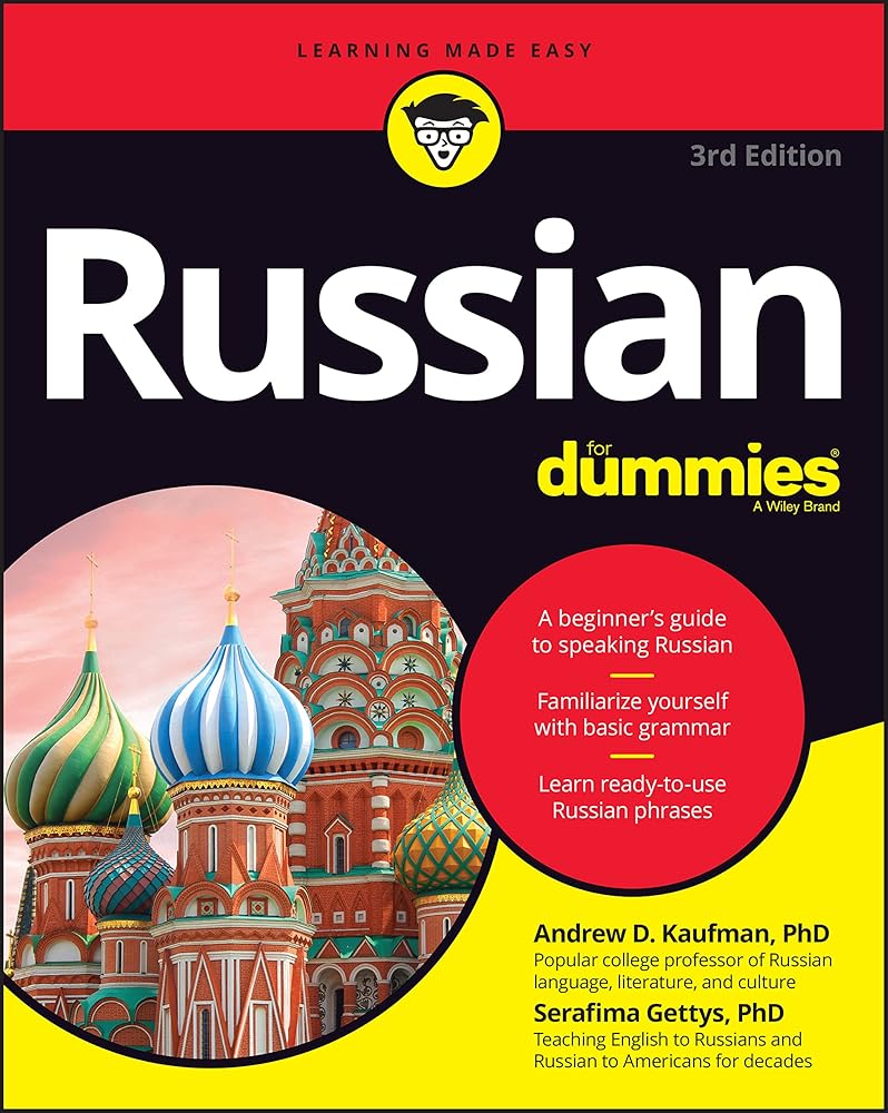 Russian For Dummies cover image