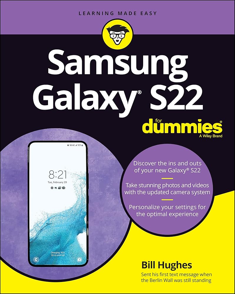 Samsung Galaxy S22 For Dummies cover image
