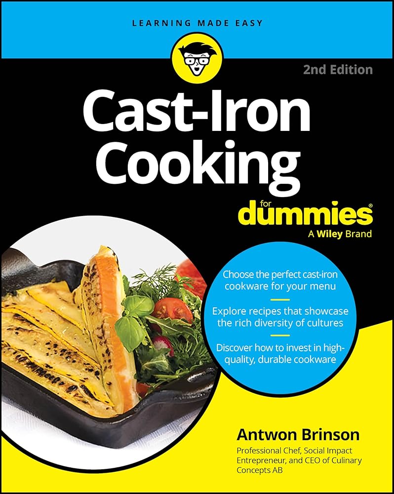 Cast-Iron Cooking For Dummies cover image