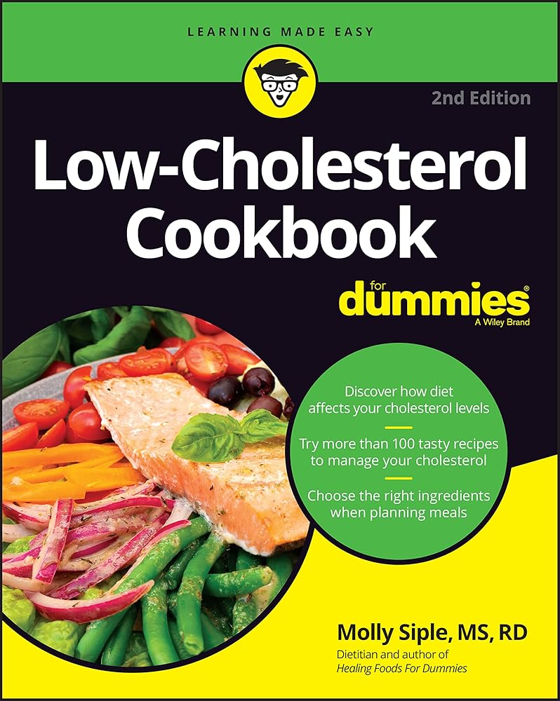 Low-Cholesterol Cookbook For Dummies cover image