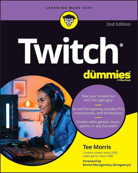 Twitch For Dummies cover image
