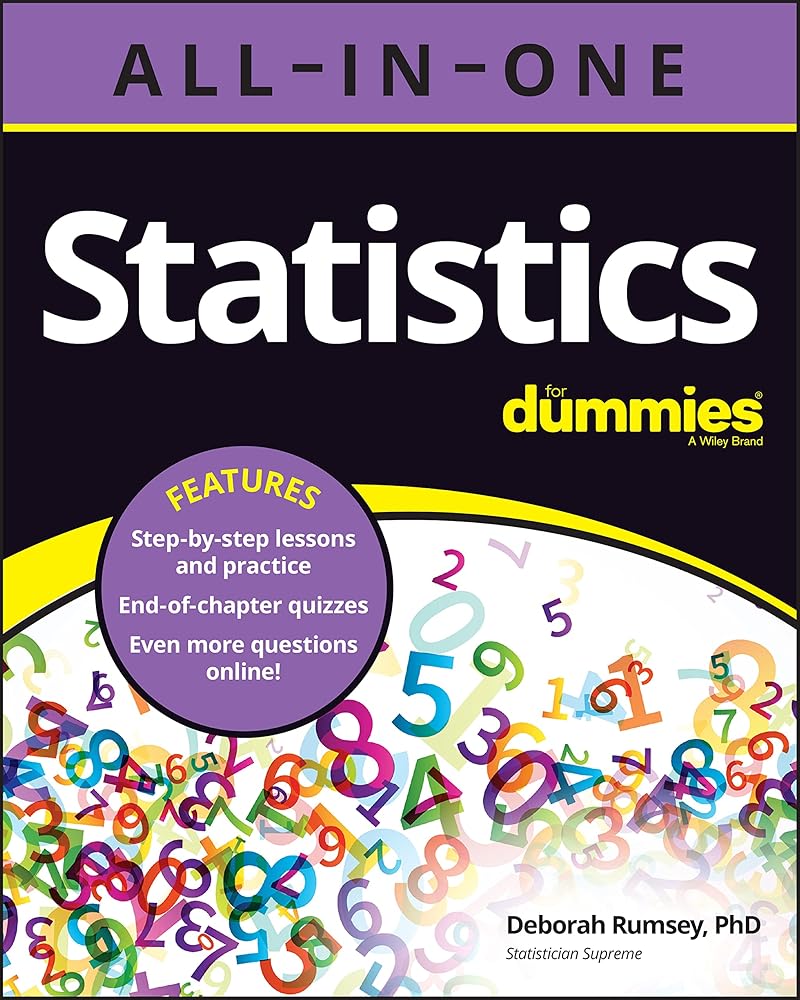 Statistics All-in-One For Dummies cover image