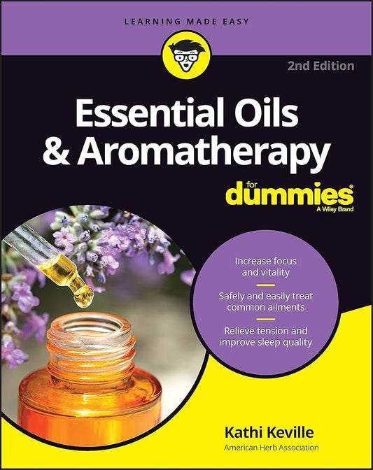Essential Oils & Aromatherapy For Dummies cover image