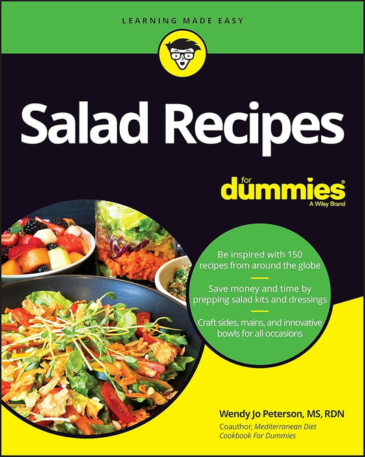 Salad Recipes For Dummies cover image
