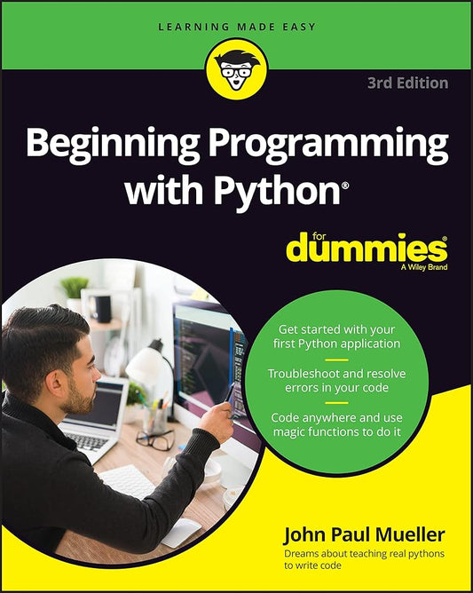 Beginning Programming with Python For Dummies cover image