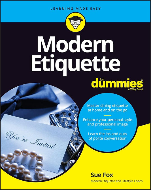 Modern Etiquette For Dummies cover image