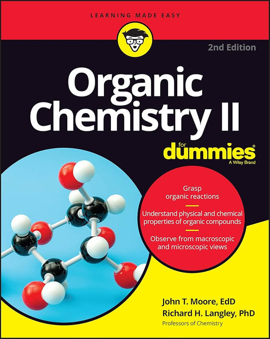 Organic Chemistry II For Dummies cover image