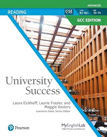 University Success GCC Advanced Reading Student Book & Student MyEnglishLab cover image