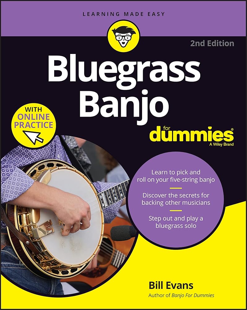 Bluegrass Banjo For Dummies: Book + Online Video & Audio Instruction cover image