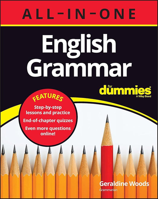 English Grammar All-in-One For Dummies (+ Chapter Quizzes Online) (For Dummies (Language & Literature)) cover image