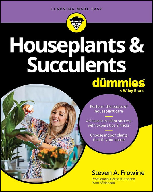 Houseplants & Succulents For Dummies cover image