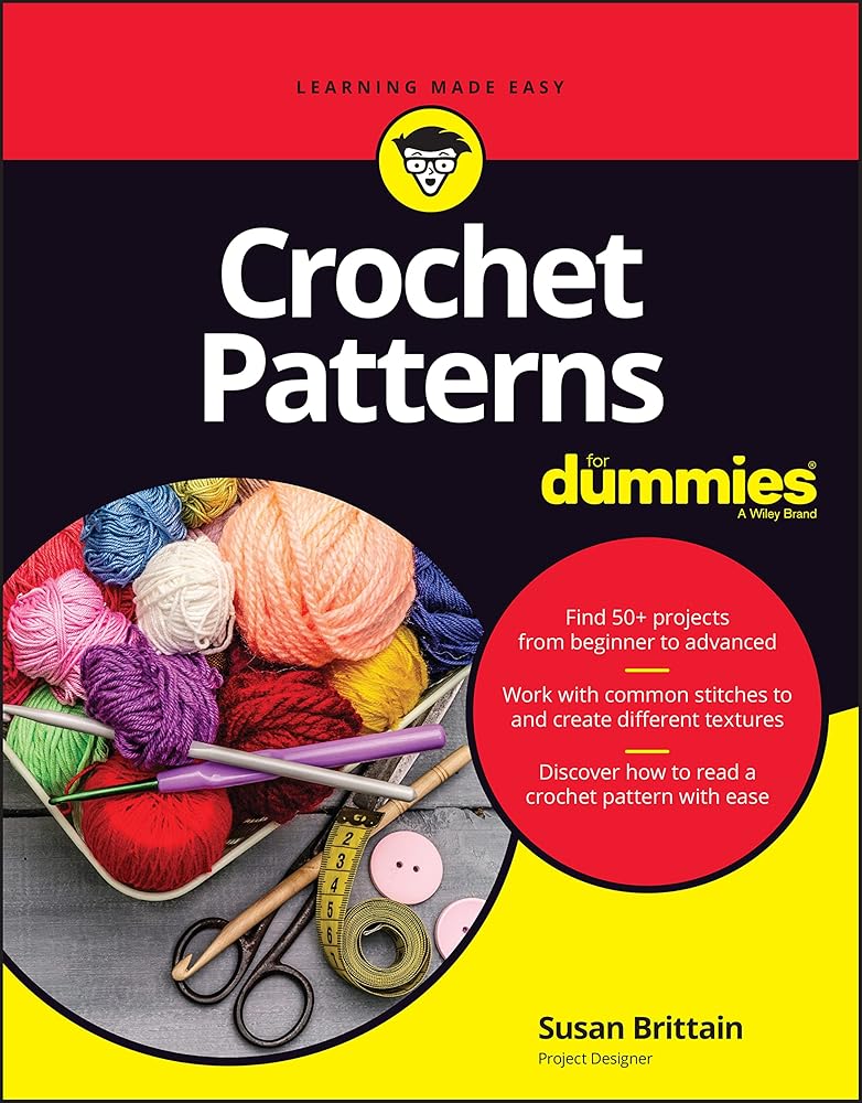 Crochet Patterns For Dummies cover image