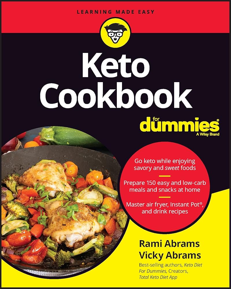 Keto Cookbook For Dummies cover image