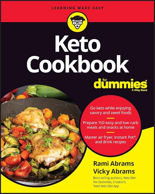 Keto Cookbook For Dummies cover image