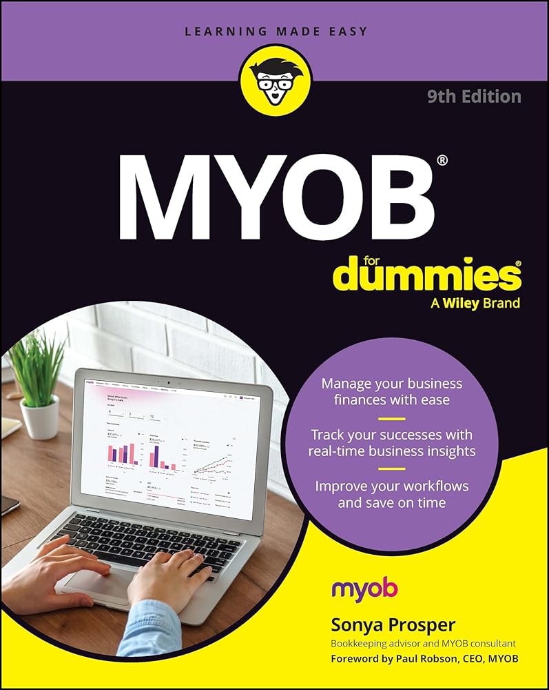 MYOB For Dummies cover image