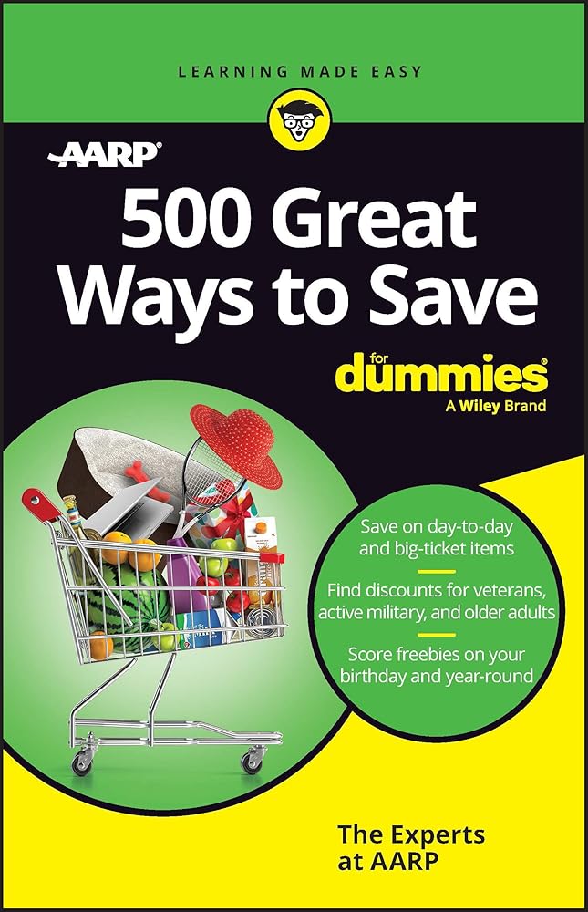 500 Great Ways to Save For Dummies cover image