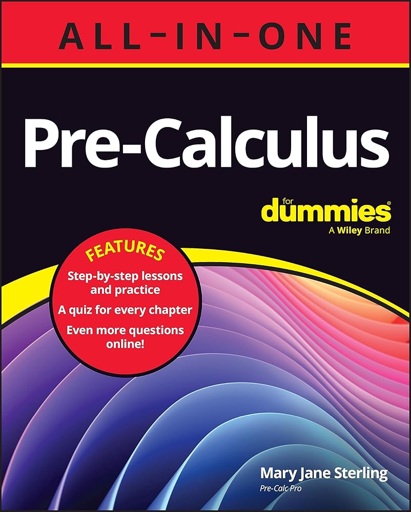 Pre-Calculus All-in-One For Dummies: Book + Chapter Quizzes Online cover image