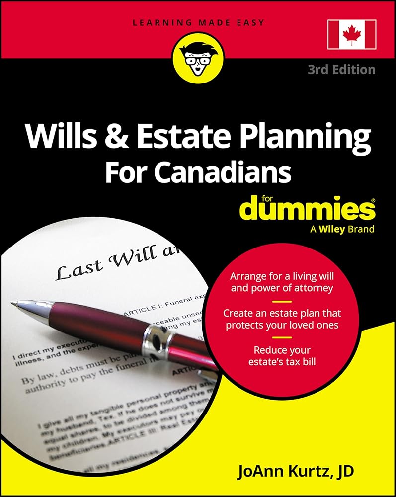 Wills & Estate Planning For Canadians For Dummies cover image