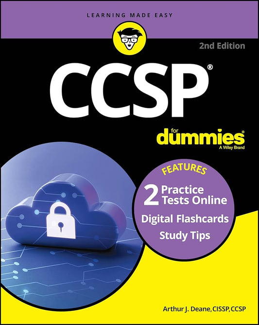 CCSP For Dummies: Book + 2 Practice Tests + 100 Flashcards Online cover image