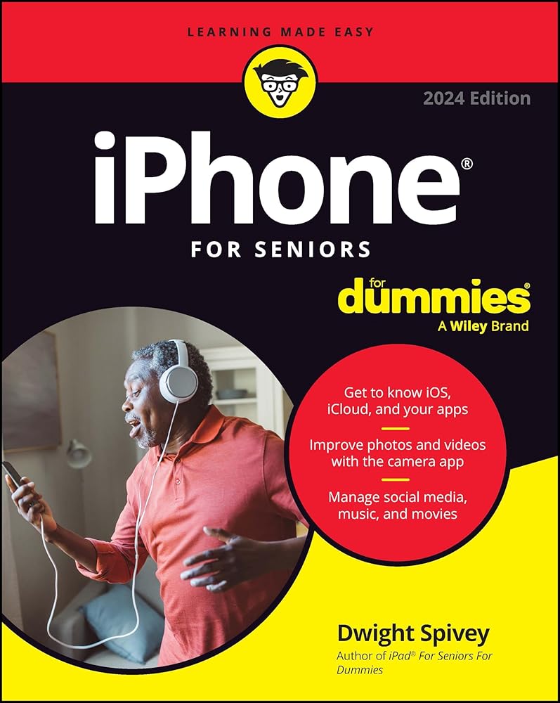 iPhone For Seniors For Dummies cover image