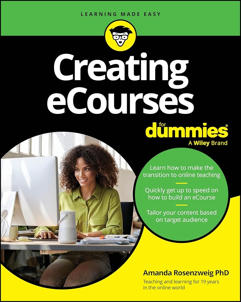 Creating eCourses For Dummies cover image