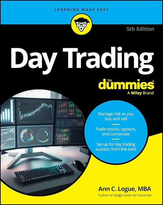 Day Trading For Dummies cover image