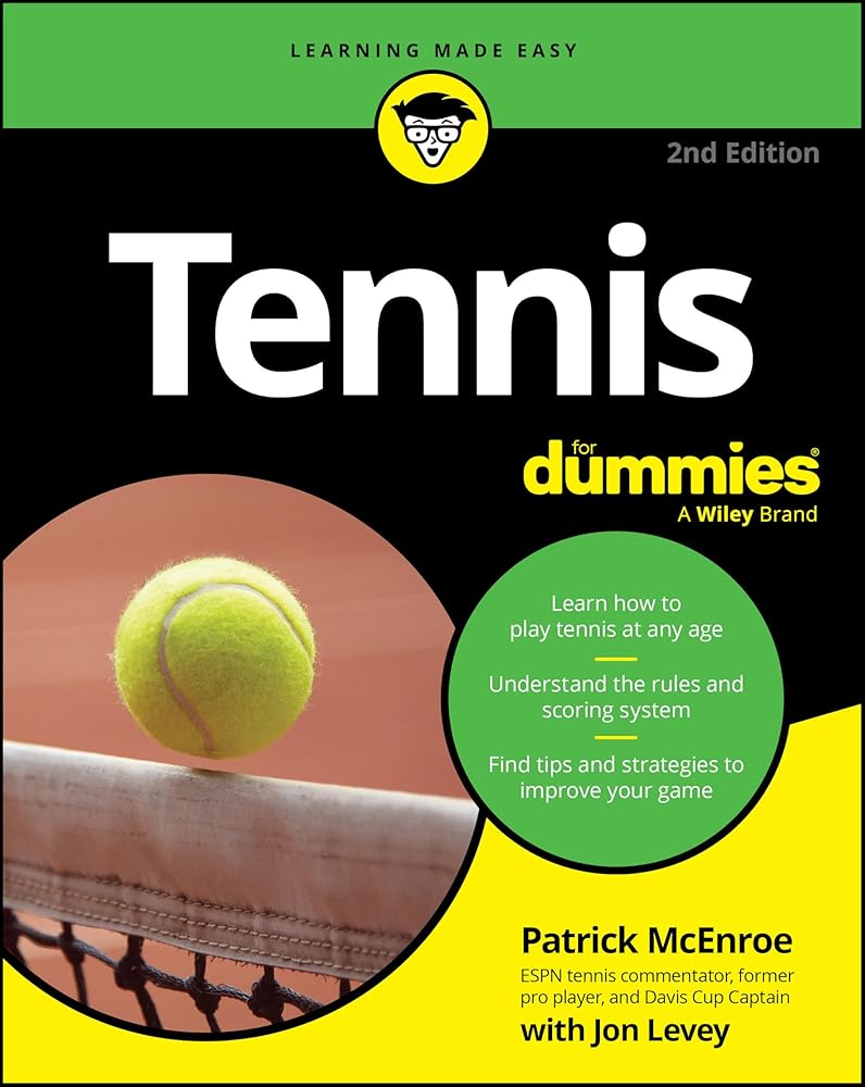 Tennis For Dummies cover image