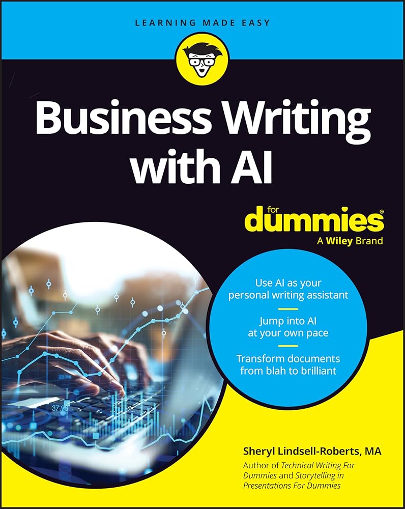 Business Writing with AI For Dummies cover image