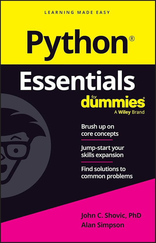 Python Essentials For Dummies cover image