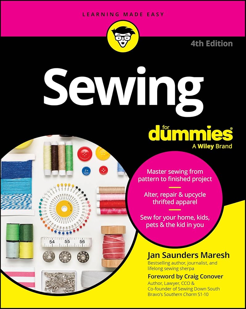 Sewing For Dummies cover image