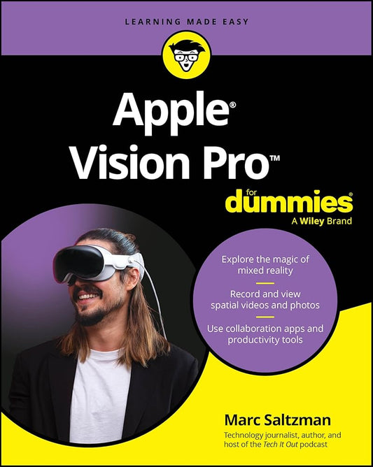 Apple Vision Pro For Dummies (For Dummies (Computer/Tech)) cover image