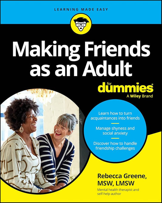 Making Friends as an Adult For Dummies cover image