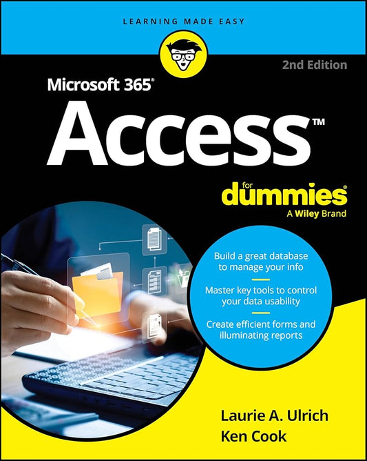 Microsoft 365 Access For Dummies cover image