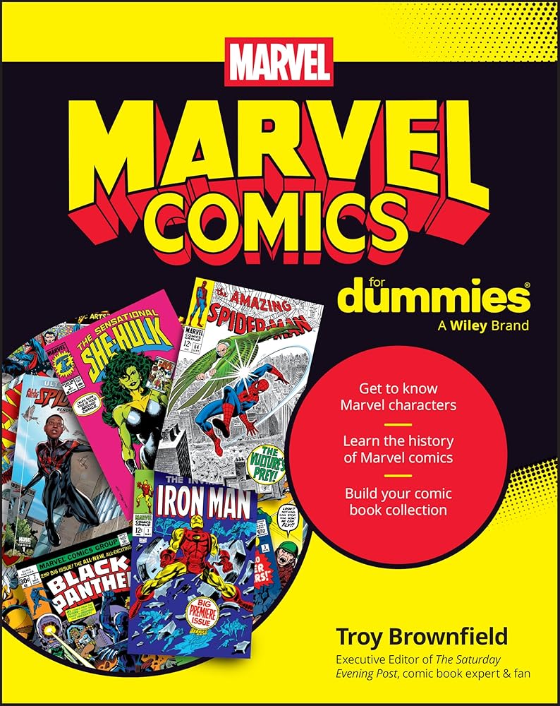 Marvel Comics For Dummies cover image