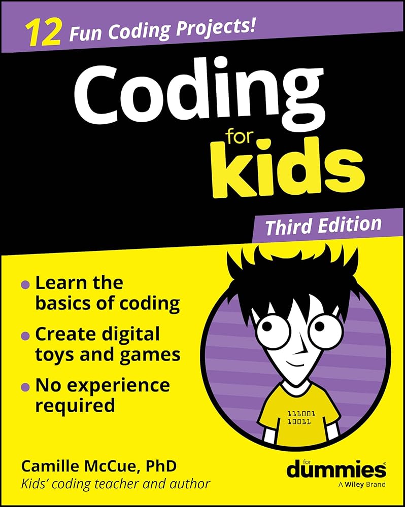 Coding For Kids For Dummies cover image