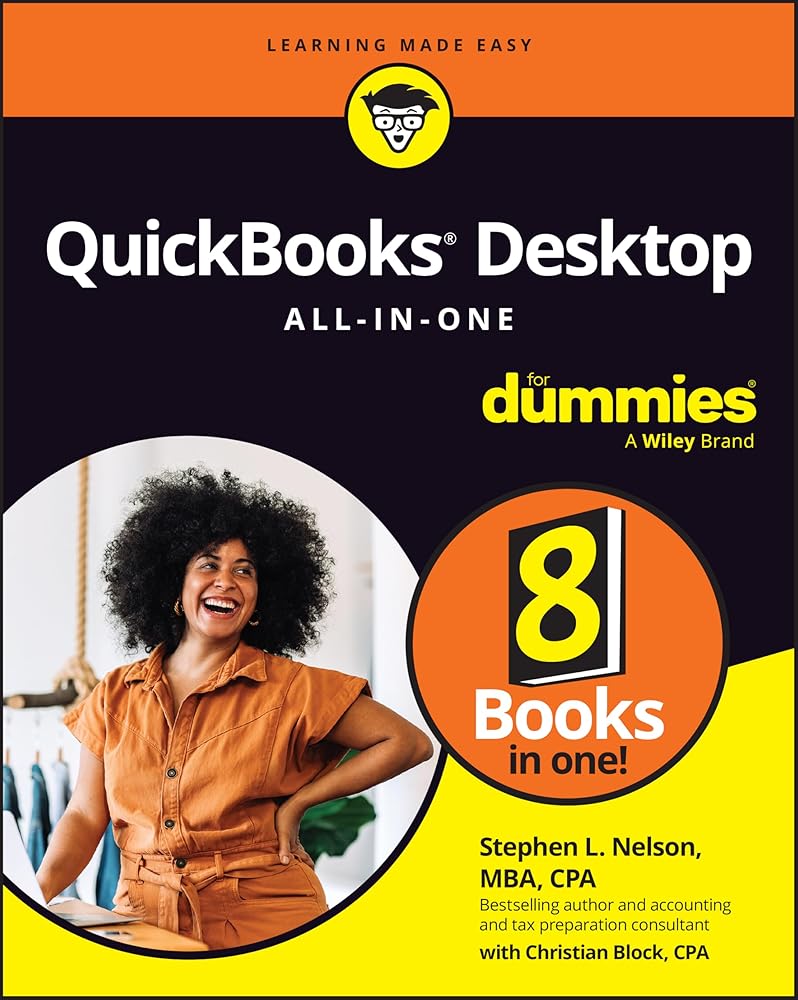 QuickBooks Desktop All-In-One For Dummies cover image