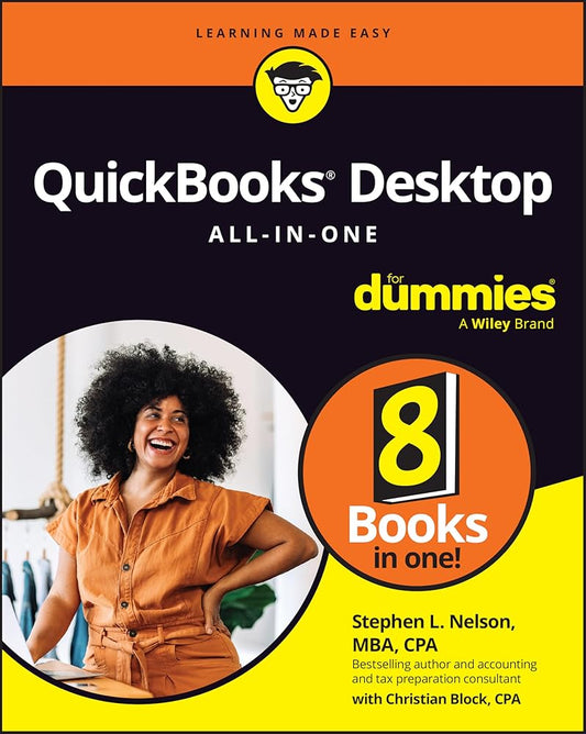 QuickBooks Desktop All-In-One For Dummies cover image
