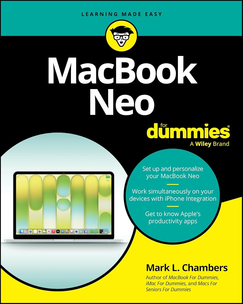 MacBook Neo For Dummies cover image