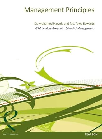Principles of Management: Greenwich School of Management cover image