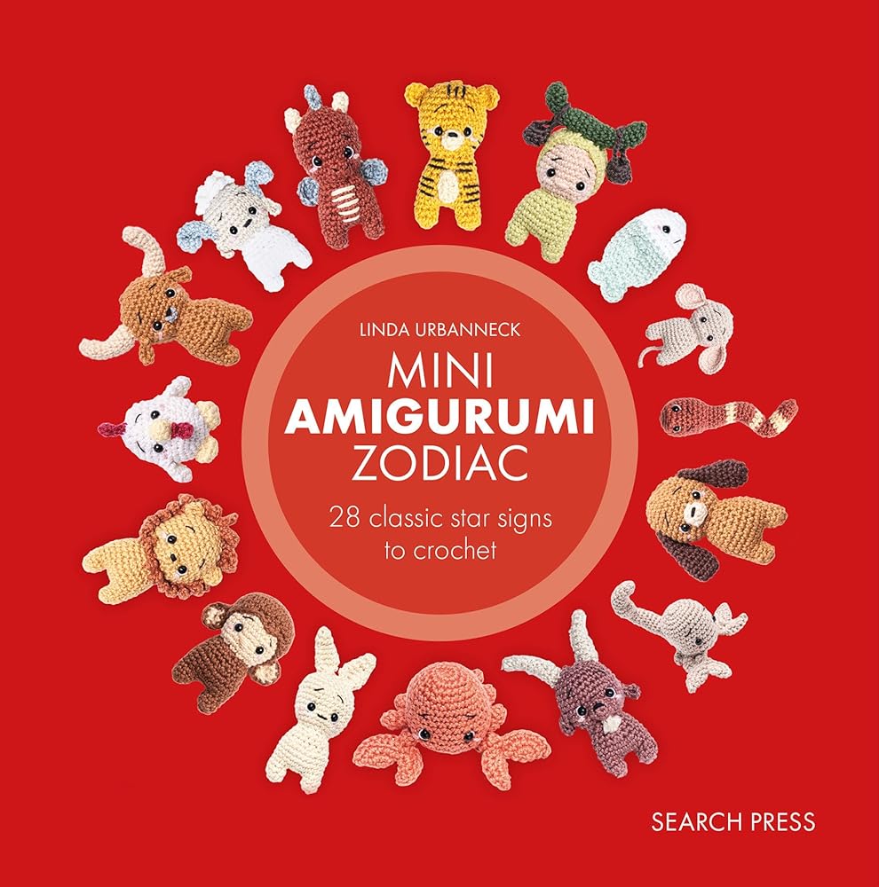 Mini Amigurumi Zodiac: 28 classic and Chinese star signs to crochet cover image