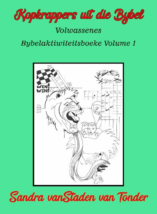 Kopkrappers uit die Bybel – Volwassenes: Bybel aktiwiteitsboeke Volume 1
