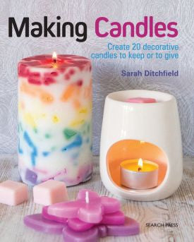 Making Candles: Create 20 decorative candles to keep or to gift